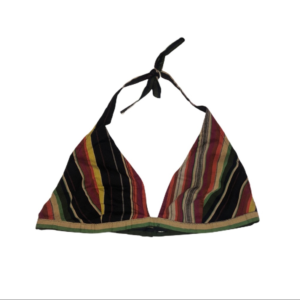 Urban Outfitters Bralette Multi-Colored Size: L